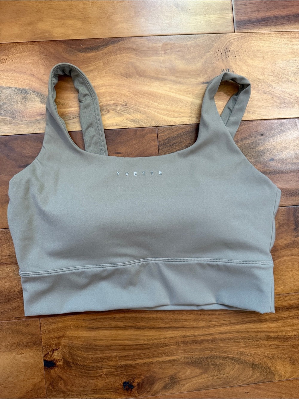 Yvette Seamless Scoop Sports Bra - Taupe